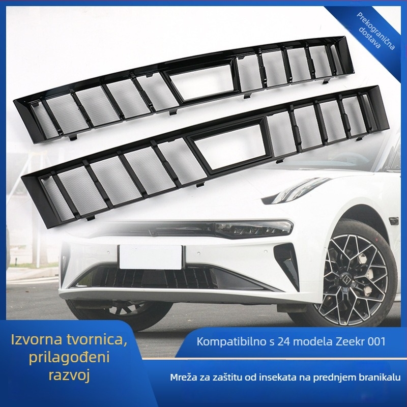 Prednja mreža protiv insekata za Zeekr 001 — ABS, kompatibilno sa 24 modela Zeekr 001, zaštita prednjeg dijela