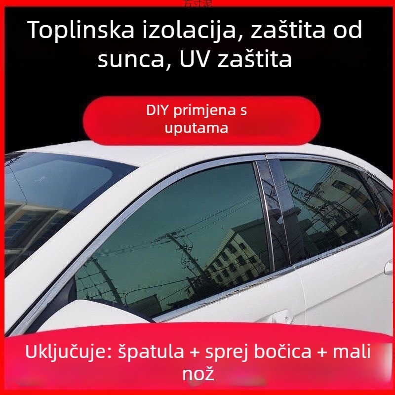 Nano keramički film za automobilske prozore: UV zaštita 80–90%, prozirnost 70–80%, toplinska izolacija i privatnost
