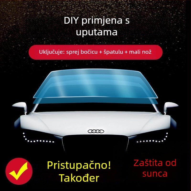 Nano keramički film za automobilske prozore: UV zaštita 80–90%, prozirnost 70–80%, toplinska izolacija i privatnost