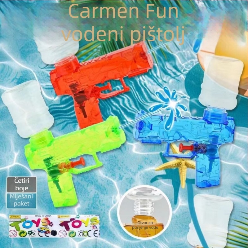 Plastični vodeni pištolj, dječja igračka za uzrast 7-14 godina, pakiranje Opp bag, 3C certifikacija 2023182202041266