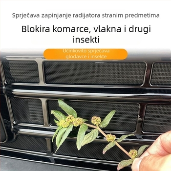Prednja mreža BYD Han DMI - mreža protiv insekata s ABS okvirom i nehrđajućom čeličnom mrežom; Šifra proizvoda: Byd han front gear; Radni vijek: 3–5 godina