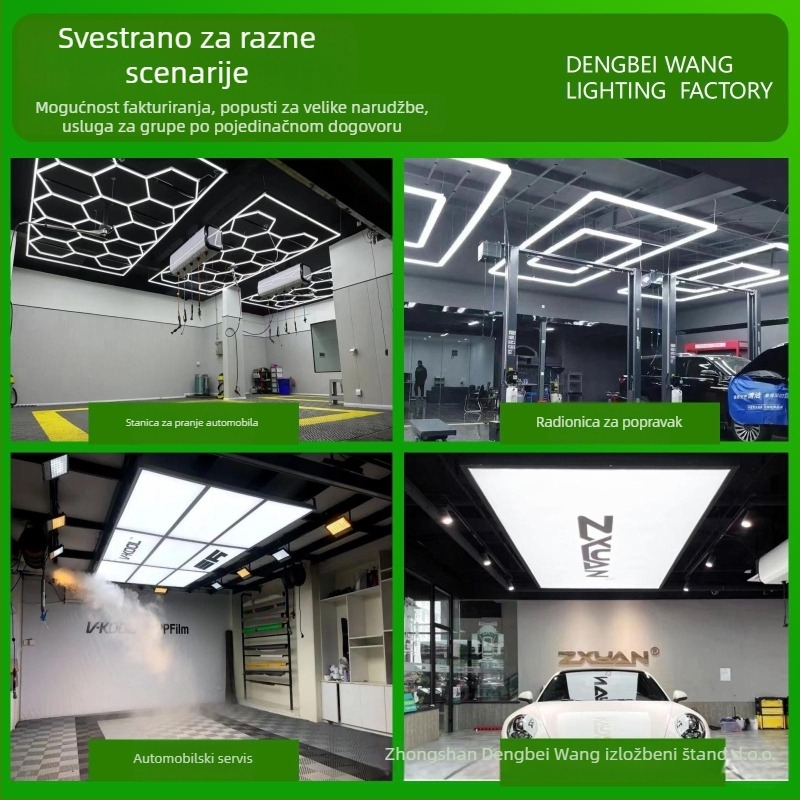 LED radna svjetiljka za automobilsko oblaganje i detailing, model DBW-XDD-13, 50W, 1600 lm, PF 0.9, 30.000 h