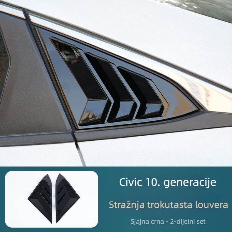 ABS poklop retrovizora za Honda Civic desete generacije (2016–2021) — zaštitno kućište, dekorativni dio