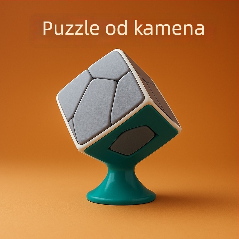 Kameno‑oblik 3D puzzle — Visoko zahtjevan obrazovni igrač, plastika, bez marke, za uzrast 7–14 godina, Podrijetlo Guangdong, Kina