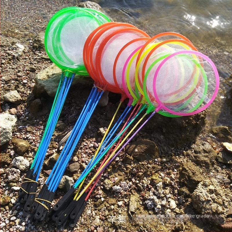Dječja plastična mreža za ribolov – igračka za akvarij, mreža za ribe, mehanička vodena igra, uzrast 4-6 godina