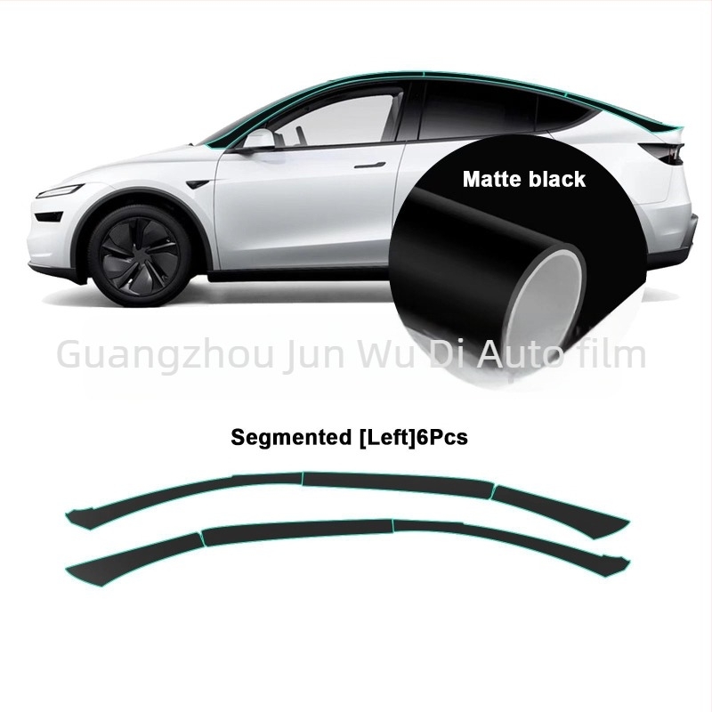 TPU film za A-stubu s autoobnavljanjem za Tesla Model Y 2025 — JWUDMVP; Materijal: TPU; Autoobnavljajući; Jamstvo: 8 godina