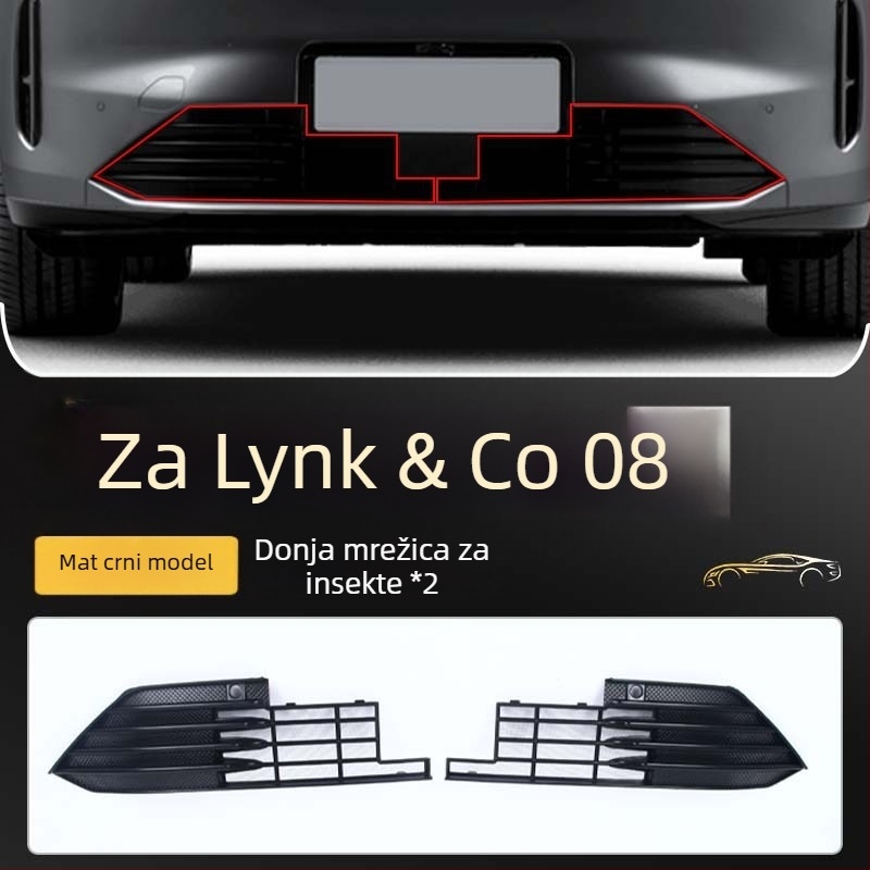 Lynk & Co 08 Prednja mreža protiv insekata za gril ulaza zraka
