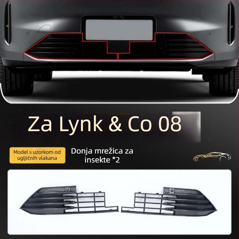 Lynk & Co 08 Prednja mreža protiv insekata za gril ulaza zraka