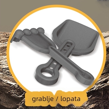 Leguo plastična lopatica — alat za igru u pijesku za djecu 4–6 godina
