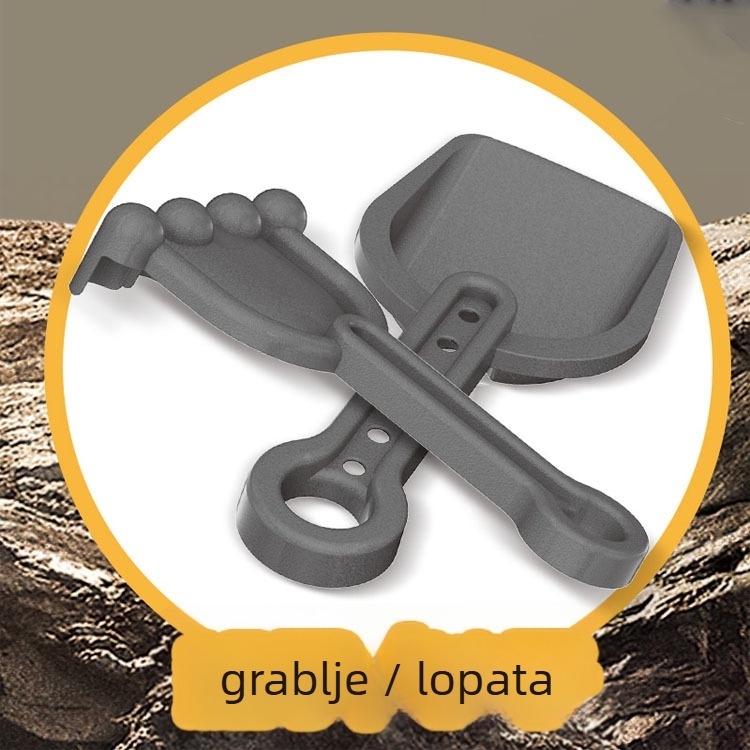 Leguo plastična lopatica — alat za igru u pijesku za djecu 4–6 godina