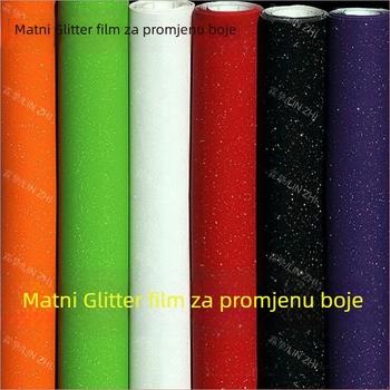 LZ PVC matni film za promjenu boje karoserije, Flash Point, auto naljepnice sa ljepilom, prilagodba obrade