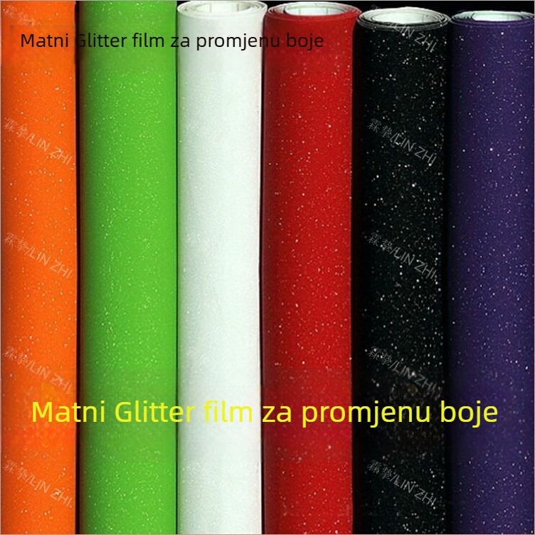 LZ PVC matni film za promjenu boje karoserije, Flash Point, auto naljepnice sa ljepilom, prilagodba obrade