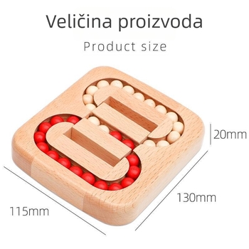 Drveni Kongming/Luban Lock puzzle – otključavanje, edukativna stolna igra (materijal: drvo; kategorija: Kongming Lock/Luban Lock; dobna skupina 7–14 godina; OEM logo dostupan)