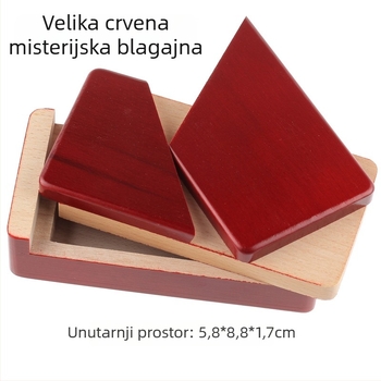 Drveni Kongming Lock slagalica — Otključavanje, DIY, za uzrast 7–14 godina
