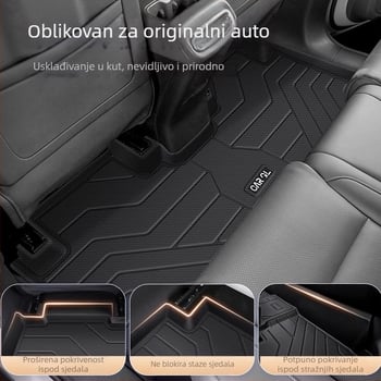 TPE prostirke za podove i prostirke prtljažnika za Jietu Traveler Shanhai T2 – namijenjeno vozilu, porijeklo Zhejiang, prilagodljivo