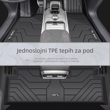 TPE prostirke za podove i prostirke prtljažnika za Jietu Traveler Shanhai T2 – namijenjeno vozilu, porijeklo Zhejiang, prilagodljivo
