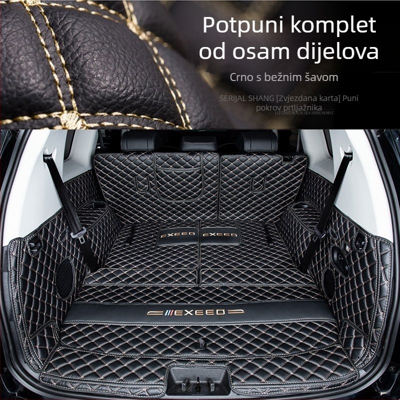 Set prostirki za prtljažnik Xingtu Lanyue Exeed VX, potpuno pokriće, za modele s pet i sedam mjesta