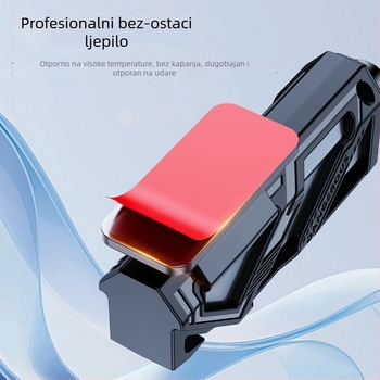 Automobilski sigurnosni čekić – mini višenamjenski alat za razbijanje stakla i rezanje sigurnosnog pojasa, prenosni hitni alat (Materijal: PC+ABS, Težina: 22 g, Marka: Zoch, Prilagodljivo: Da)