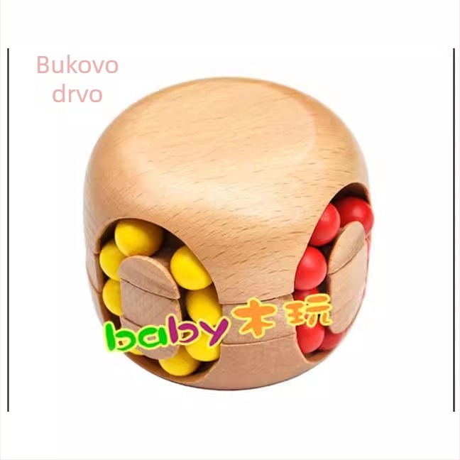 Drveni zagon Kongming/Luban – DIY, za uzrast 7–14 godina, razvija finu motoriku i logičko razmišljanje