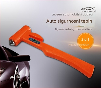 Li Wen automobilni čekić za nužnu evakuaciju, karbonsko-stalno tijelo, 300 g, prilagodba obrade, licencirana privatna marka