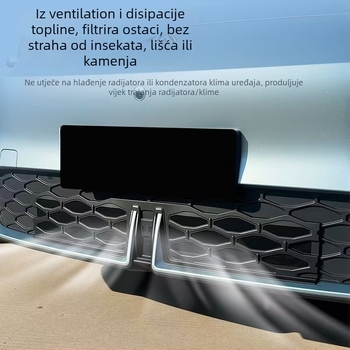 MG4 mreža za zaštitu od insekata za središnji gril – Snap-on auto-dodatak