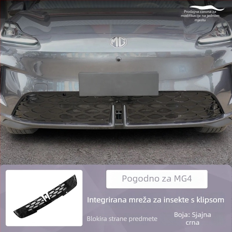 MG4 mreža za zaštitu od insekata za središnji gril – Snap-on auto-dodatak