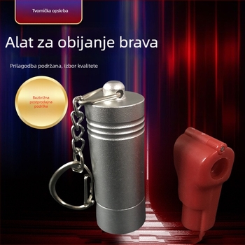 Protivkrađna kuka za policu — alat za otključavanje i dodatak crvenom bravu