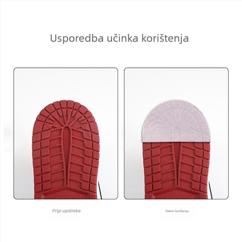 Protuklizne naljepnice za đon cipela, gumene s akrilnim ljepilom, za sve sezone