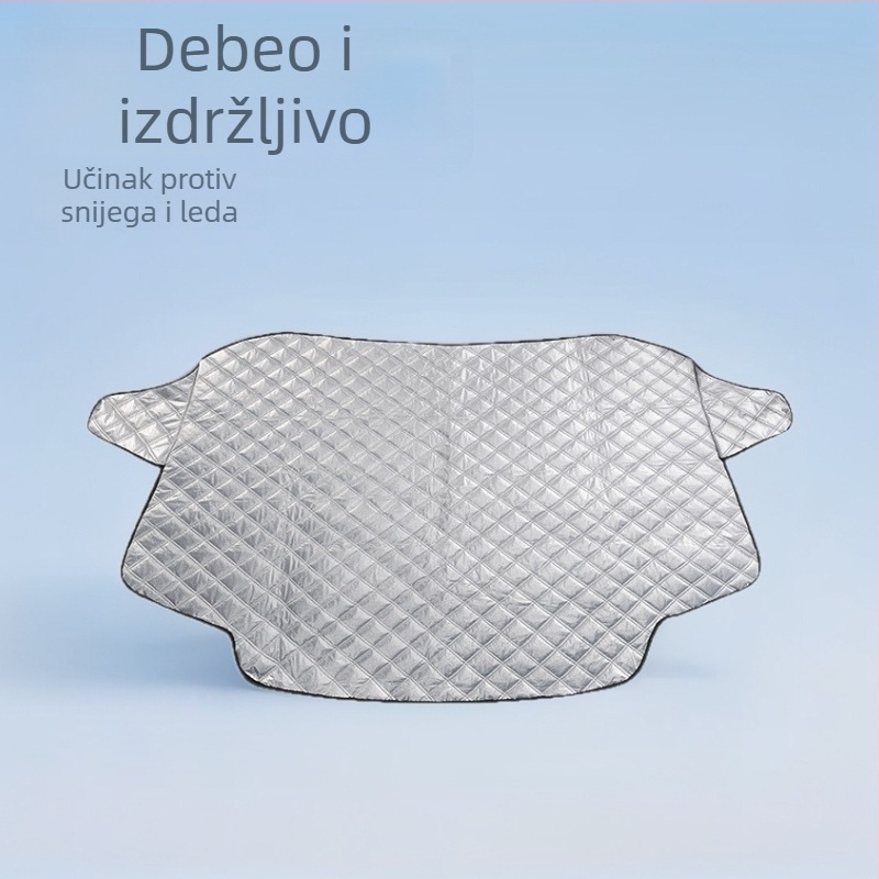 Sjenilo za auto Wantu, aluminijska folija, teleskopska montaža, univerzalna kompatibilnost, tisk logotipa dostupan