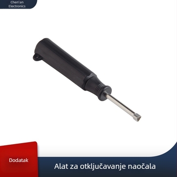 Alat za otvaranje kopče naočala i uklanjanje etikete protiv krađe, otključivač, odvijač, trokutasti uklanjivač, sunčane naočale