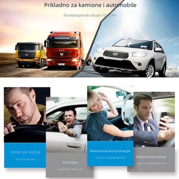 A8 GPS za automobil protiv umora, upozorenje pri dugačkim vožnjama i podsjetnik sigurnosti protiv pospanosti
