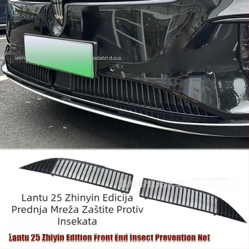 Prednja mreža protiv insekata za automobil za Lantu Zhiyin, vanjska dekorativna komponenta, ABS materijal, kompatibilno s 25 modela