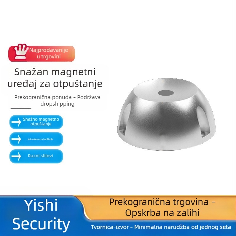 Golf stil magnetski otvarač kopče, ručni alat protiv krađe, aluminijska konstrukcija, model Golf unbuttoner