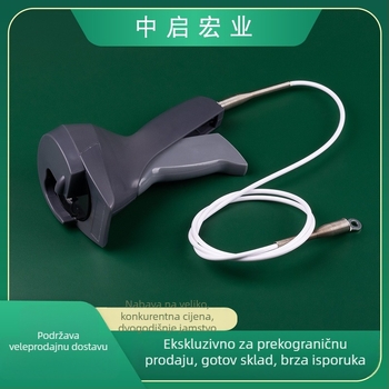 Ručni uređaj za otključavanje protivkrađnih kopči DET-022, ABS materijal, pogodan za cipne kopče; namijenjeno supermarketima, trgovinama odjeće i nakita. Značka Zhongkai Hongye.