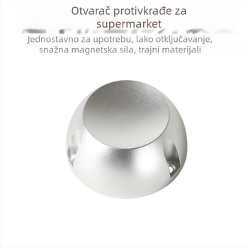 Golf model otvarač zaključavanja za supermarketove sustave zaštite od krađe, aluminijsko kućište, membrana elektroplatiranja, pogodno za blagajne