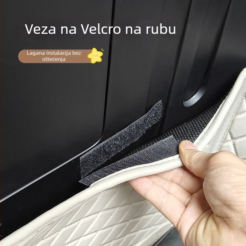 Kožna prostirka za pohranu u automobilu za prednji prtljažnik i prednju motornu komoru, modul za pohranu ispod stražnjih sjedala, kompatibilno s Fordom