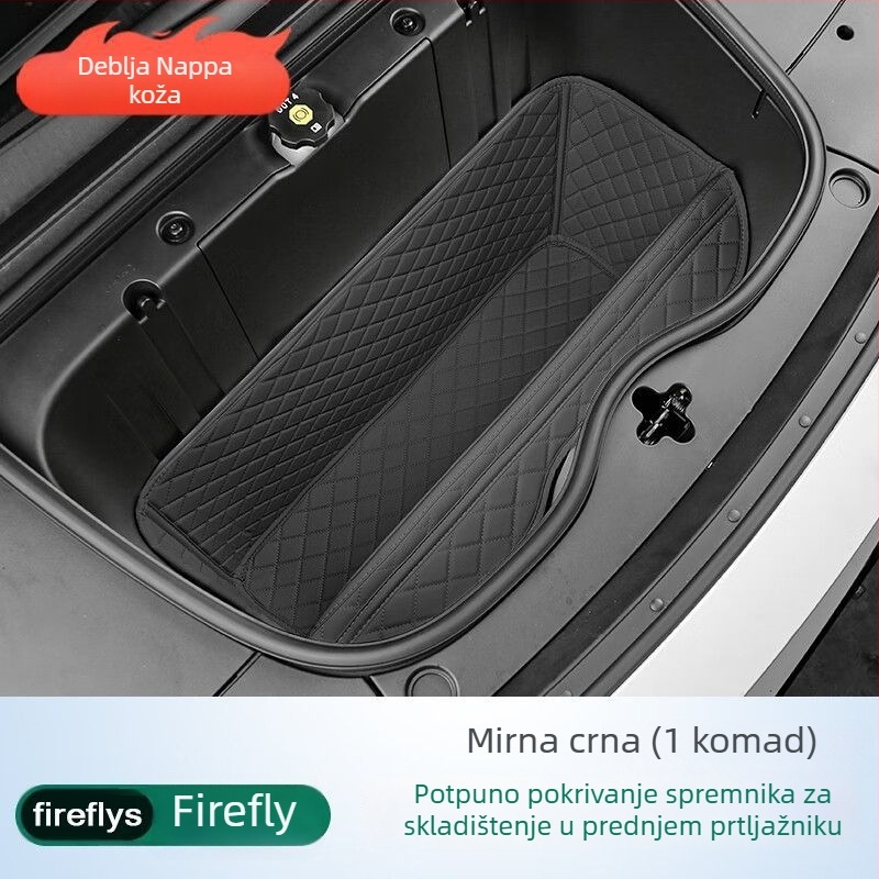 Kožna prostirka za pohranu u automobilu za prednji prtljažnik i prednju motornu komoru, modul za pohranu ispod stražnjih sjedala, kompatibilno s Fordom