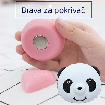 Baxter plastični klip za pokrivač – pričvršćivanje na četiri kuta, protuklizni