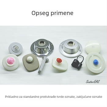 Alat za uklanjanje zaštitnih magnetnih etiketa s odjeće u supermarketu — dvostruki magnetski otvarač, uklanjivač tvrdih etiketa, brend In the Wild