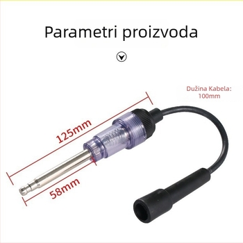 Detektor svjećice za auto i tester sustava paljenja, PP materijal, bez robne marke, bez prilagodbe, za automobile i motocikle