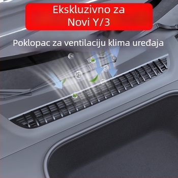 ABS zaštitni poklopac ulaza zraka s filtrom protiv insekata za Tesla Model 3/Y (XF-01)