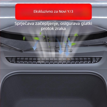 ABS zaštitni poklopac ulaza zraka s filtrom protiv insekata za Tesla Model 3/Y (XF-01)