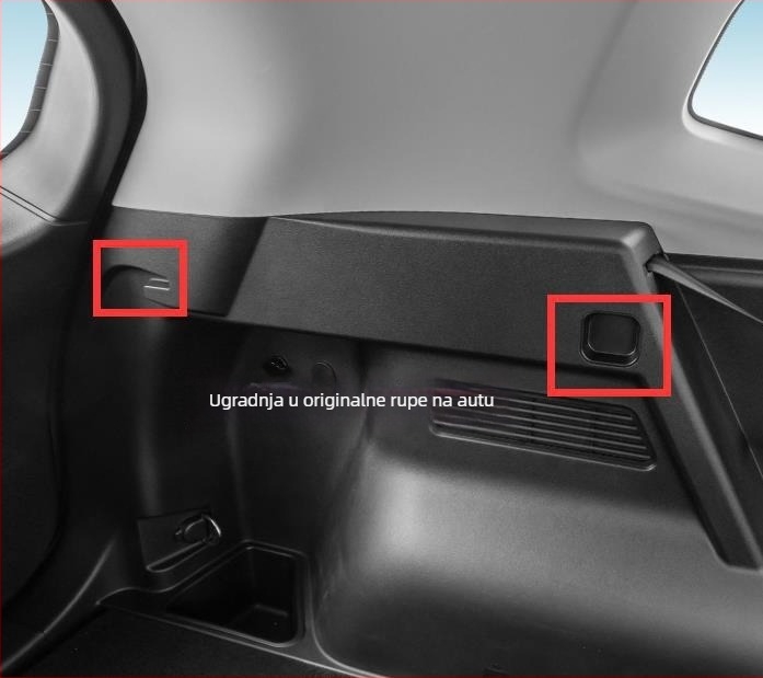 Roleta za prtljažnik i unutarnji podijeljivač za skladištenje za Haval Big Dog 2. generacije, model 23 (Tip: roleta za prtljažnik; Kompatibilnost: Haval Big Dog 2. generacije, model 23; Marka: Other; Funkcija: unutarnja modifikacija)