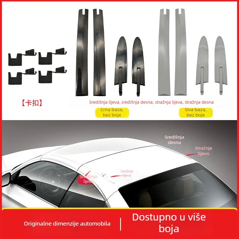 Pamio BMW M3/M4 4 Series Cabriolet Klipsa poklopca šarke krova - Plastika
