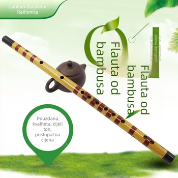 Flauta za početnike, Model 25, E-G-F toniranje, jednostavno pakiranje, Blue Sky lefang