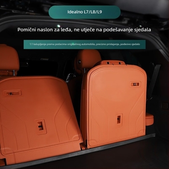 TPE vodootporni podložak za prtljažnik i interijerski dodaci za stražnje naslone trećeg reda za L9/L8/L7/L6