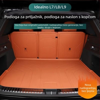 TPE vodootporni podložak za prtljažnik i interijerski dodaci za stražnje naslone trećeg reda za L9/L8/L7/L6