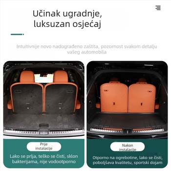 TPE vodootporni podložak za prtljažnik i interijerski dodaci za stražnje naslone trećeg reda za L9/L8/L7/L6