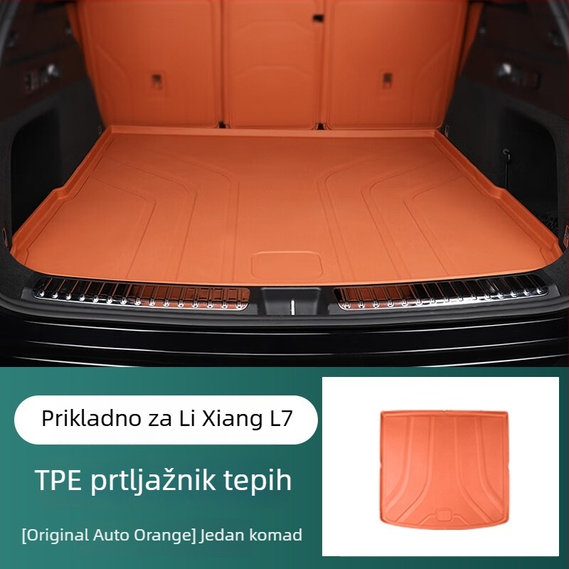TPE vodootporni podložak za prtljažnik i interijerski dodaci za stražnje naslone trećeg reda za L9/L8/L7/L6