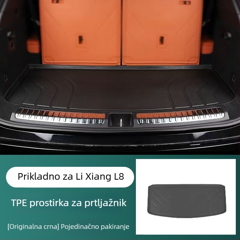 TPE vodootporni podložak za prtljažnik i interijerski dodaci za stražnje naslone trećeg reda za L9/L8/L7/L6